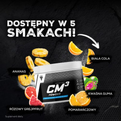 Jabłczan kreatyny CM3 POWDER w proszku