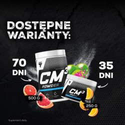 Jabłczan kreatyny CM3 POWDER w proszku