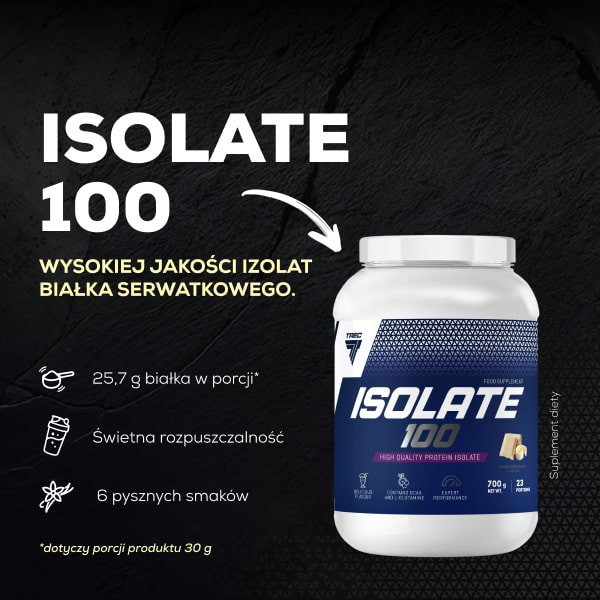 ISOLATE 100 - izolat białka CFM