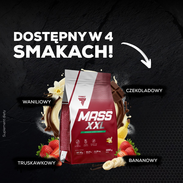 Gainer MASS XXL w proszku