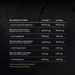 Spalacz tłuszczu CLENBUREXIN w kapsułkach