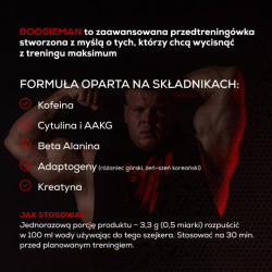 Przedtreningówka BOOGIEMAN w proszku