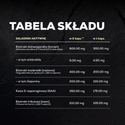 TESTOXX – ziołowy booster testosteronu