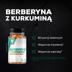 BERBERINE + TURMERIC - berberyna + kurkumina