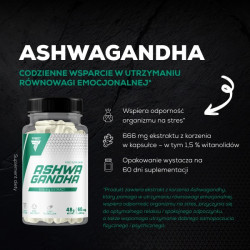 ASHWAGANDHA | ekstrakt z korzenia Ashwagandhy 1,5%