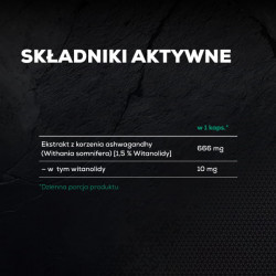 ASHWAGANDHA | ekstrakt z korzenia Ashwagandhy 1,5%