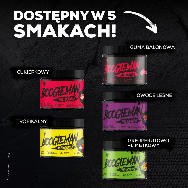 Przedtreningówka BOOGIEMAN w proszku