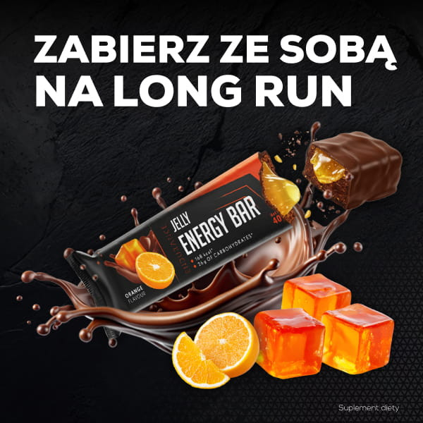JELLY ENERGY BAR ORANGE FLAVOUR  - Baton z galaretką