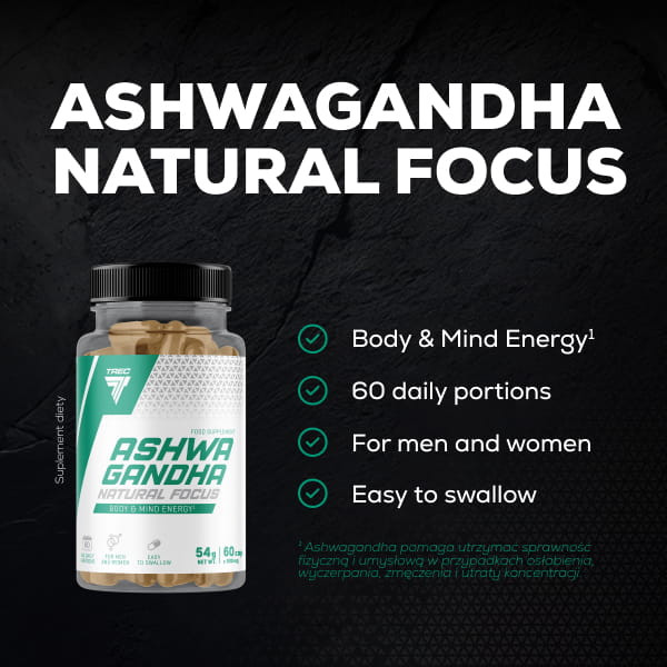 ASHWAGANDHA NATURAL FOCUS
