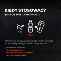 Creatine Endurance - Monohydrat kreatyny z beta alaniną i kofeiną