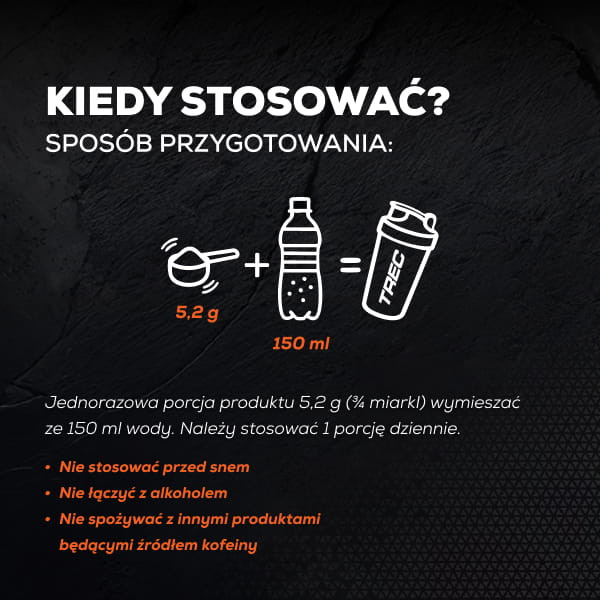 Creatine Endurance - Monohydrat kreatyny z beta alaniną i kofeiną