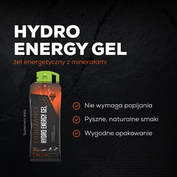 HYDRO ENERGY GEL - żel energetyczny z minerałami