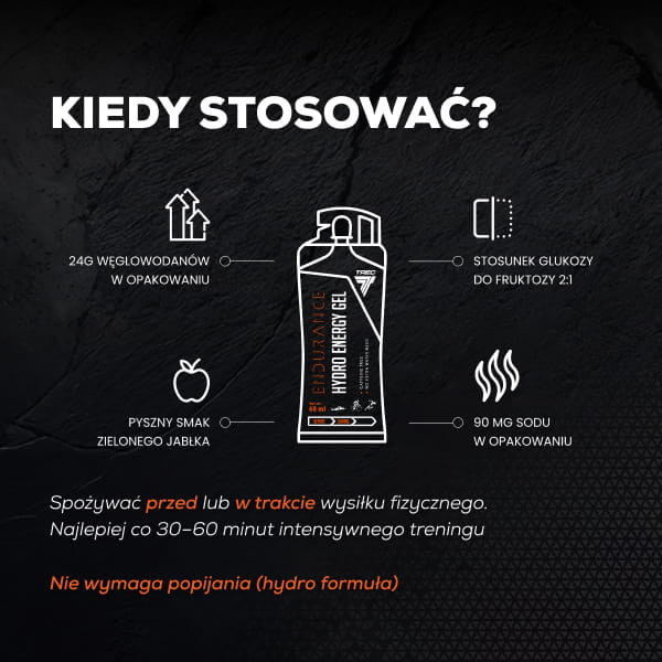 HYDRO ENERGY GEL - żel energetyczny z minerałami