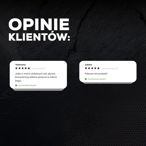 HYDRO ENERGY GEL - żel energetyczny z minerałami