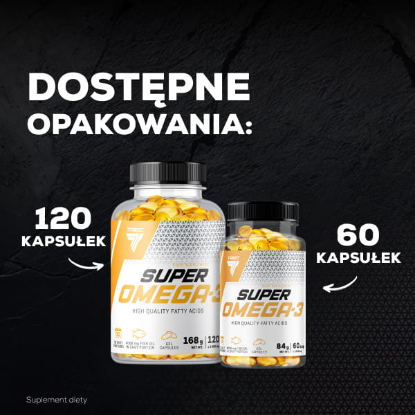 SUPER OMEGA 3 – kwasy omega-3 w kapsułkach
