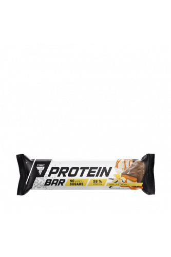 Baton białkowy PROTEIN BAR VANILLA & CARAMEL z nadzieniem waniliowym i karmelowym