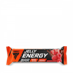 JELLY ENERGY BAR RASPBERRY FLAVOUR - Baton z galaretką
