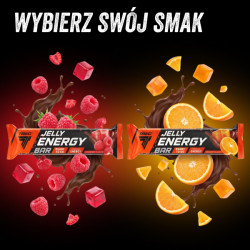 JELLY ENERGY BAR RASPBERRY FLAVOUR - Baton z galaretką