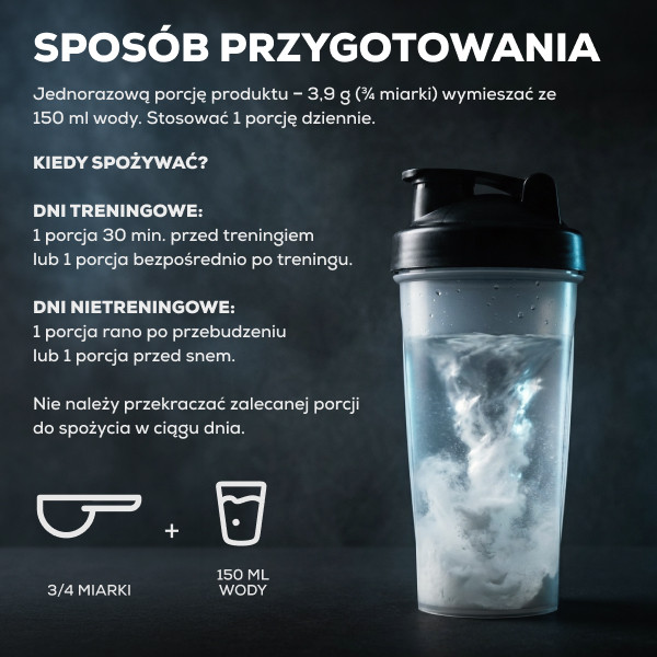 CREATINE 100 - monohydrat kreatyny z witaminą B6