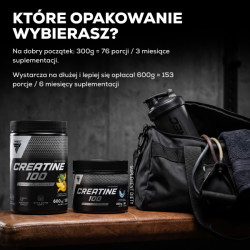 CREATINE 100 - monohydrat kreatyny z witaminą B6