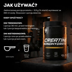 CREATINE MONOHYDRATE - kreatyna z witaminą B6