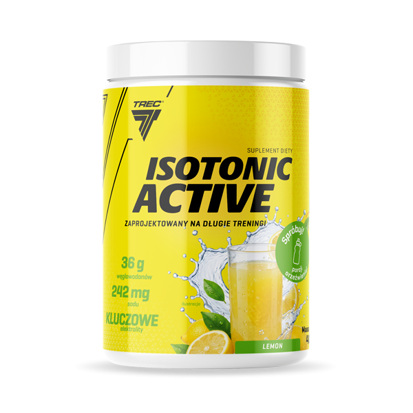 ISOTONIC ACTIVE - napój węglowodanowo - elektrolitowy