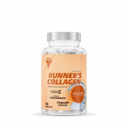 RUNNERS COLLAGEN - hydrolizat kolagenu i kwas hialuronowy w kapsułkach