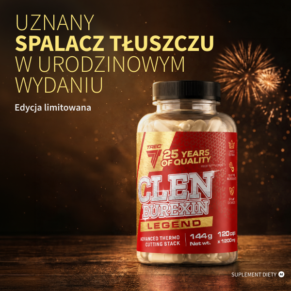 Edycja limitowana Spalacz Tłuszczu CLENBUREXIN LEGEND
