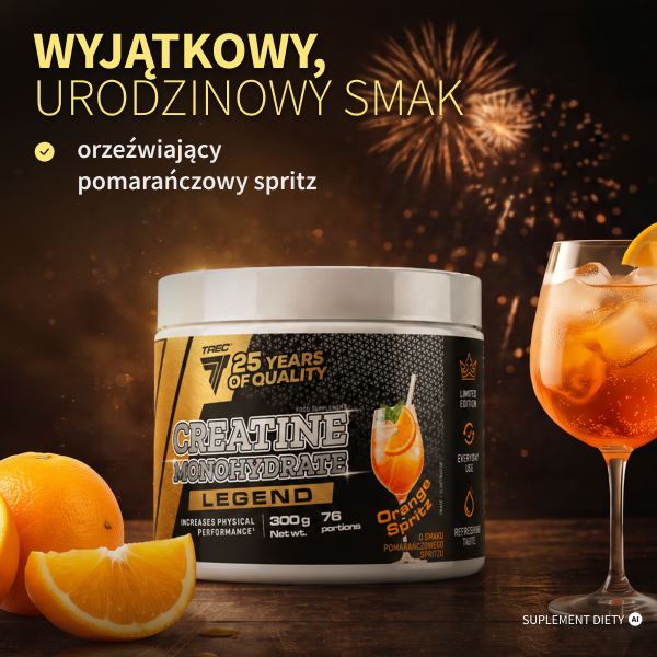 Edycja Limitowana Kreatyna CREATINE MONOHYDRATE LEGEND