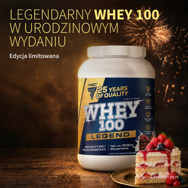 Edycja limitowana Białko WHEY 100 LEGEND