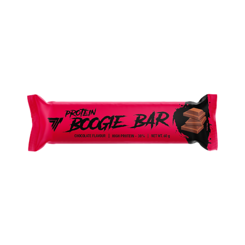 Baton proteinowy o smaku czekoladowym z chrupkami zbożowymi PROTEIN BOOGIE BAR CHOCOLATE FLAVOUR