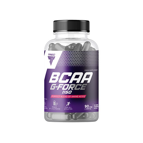 BCAA G-FORCE 1150 | BCAA z L-glutaminą w kapsułkach