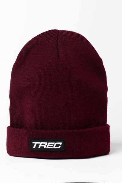 Bordowa czapka zimowa TREC MAROON unisex