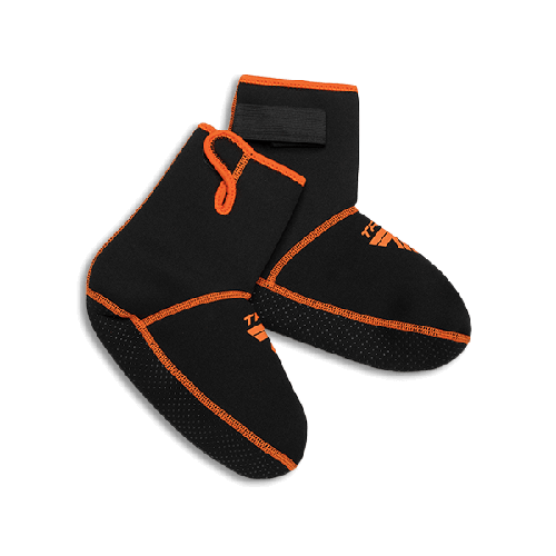Neoprenowe buty do morsowania czarno-pomarańczowe COLD WATER THERMO SHOES