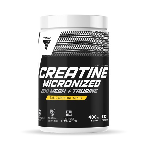 CREATINE MICRONIZED 200 MESH + TAURINE | Monohydrat kreatyny z tauryną