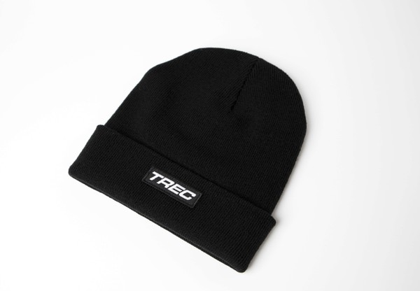 Czarna czapka zimowa TREC BLACK-WHITE unisex Czarna czapka zimowa TREC BLACK-WHITE unisex 2