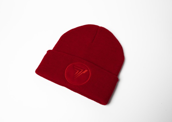 Czerwona czapka zimowa T RED unisex Czerwona czapka zimowa TREC RED unisex 2