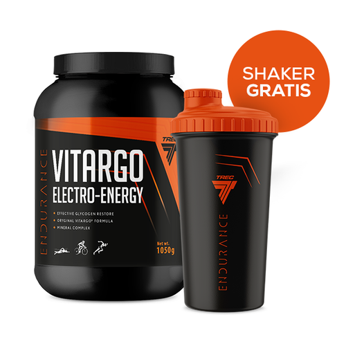 Zestaw promocyjny VITARGO ELECTRO-ENERGY – Opatentowana formuła + SHAKER GRATIS