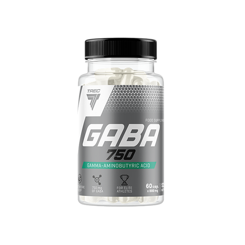 GABA 750 - kwas gamma-aminomasłowy w kapsułkach