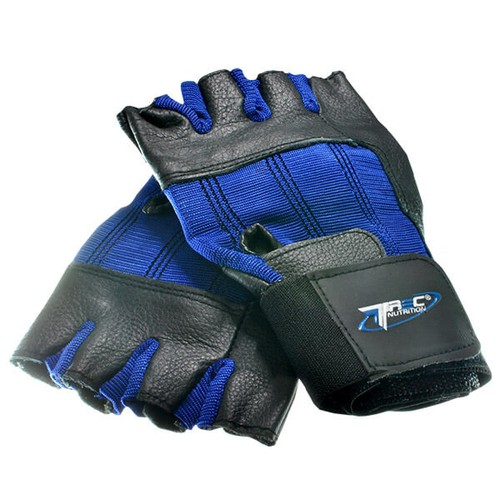 Niebieskie rękawiczki na siłownię PLUS GLOVES CLASSIC BLUE