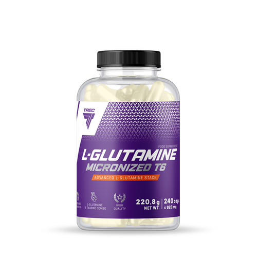 L-GLUTAMINE MICRONIZED T6 – glutamina z tauryną i witaminą B6