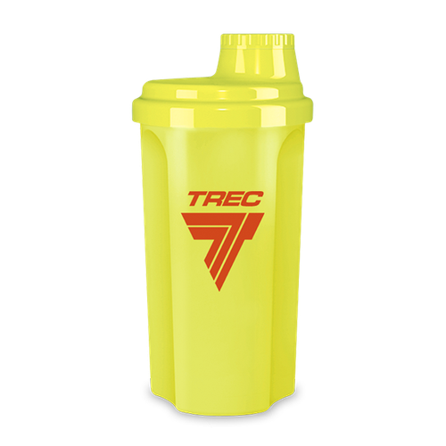 Neonowy żółty shaker TREC TEAM 0,7 L