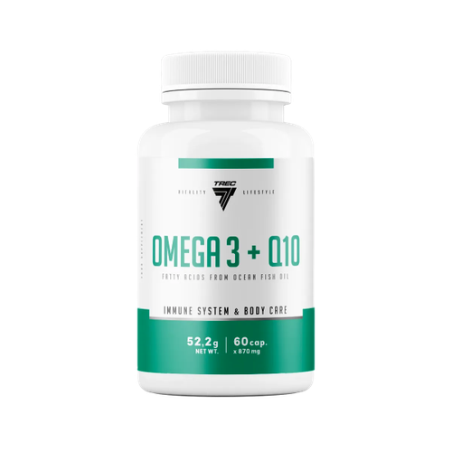 OMEGA 3 + Q10 - kwasy tłuszczowe omega-3 z koenzymem Q10