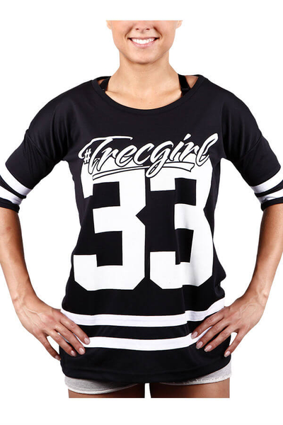 Czarna koszulka sportowa damska OVERSIZE - TRECGIRL 001 - BLACK https://www.trec.pl/media/catalog/product/t/s/tshi