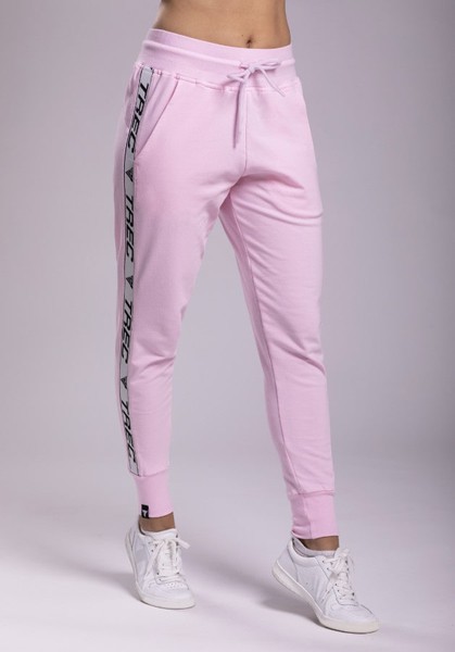 Różowe spodnie dresowe damskie TRECGIRL JOGGER STRIPE PINK https://www.trec.pl/media/catalog/product/t/w/tw_p