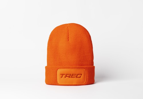 Pomarańczowa czapka zimowa TREC NEON ORANGE unisex