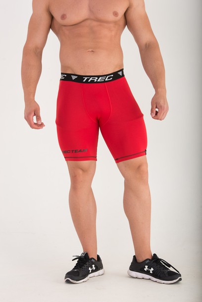 Czerwone spodenki treningowe męskie PRO SHORT PANTS RED