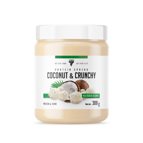 Proteinowy krem kokosowy -  CRUNCHY