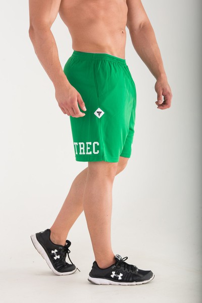 Zielone krótkie spodenki męskie SHORT PANTS COOLTREC GREEN https://www.trec.pl/media/catalog/product/s/p/spod