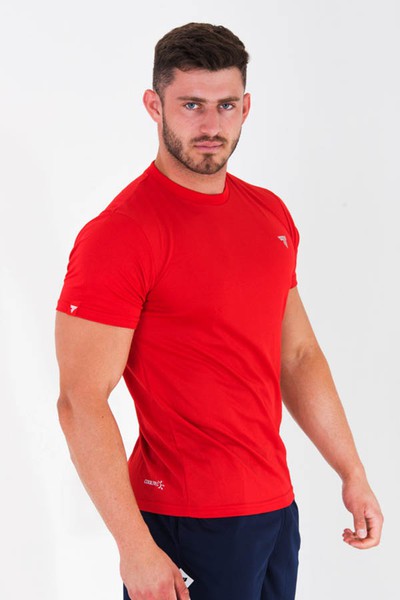 Czerwony T-shirt męski T-SHIRT COOLTREC 005 RED https://www.trec.pl/media/catalog/product/2/_/2_34